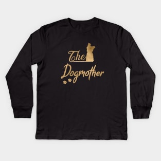 The Yorkshire Terrier aka Yorkie Dogmother Kids Long Sleeve T-Shirt